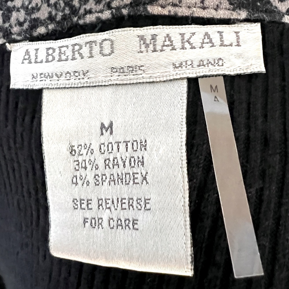 Evening Jacket Python Print Alberto Makali Size M - image 8